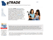 Tablet Screenshot of gtradeonline.org